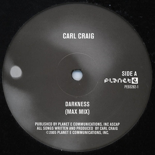 Carl Craig – Darkness / Angel (12", Planet E, 2005) Front Cover