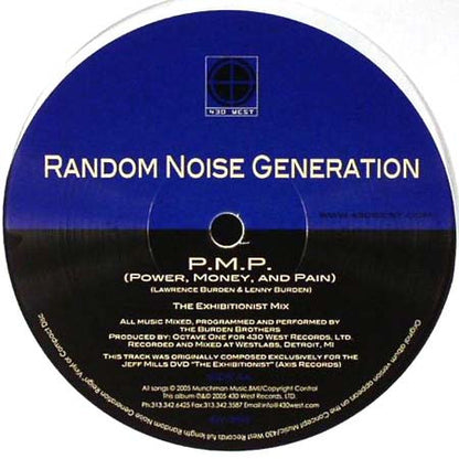 Random Noise Generation – Rock My Soul (12", 430 West, 2005) Back Cover