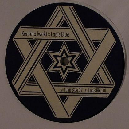 Kentaro Iwaki – Lapis Blue (12", Tri-Eight Recordings, 2006) Front Cover