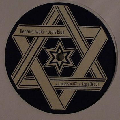 Kentaro Iwaki – Lapis Blue (12", Tri-Eight Recordings, 2006) Front Cover