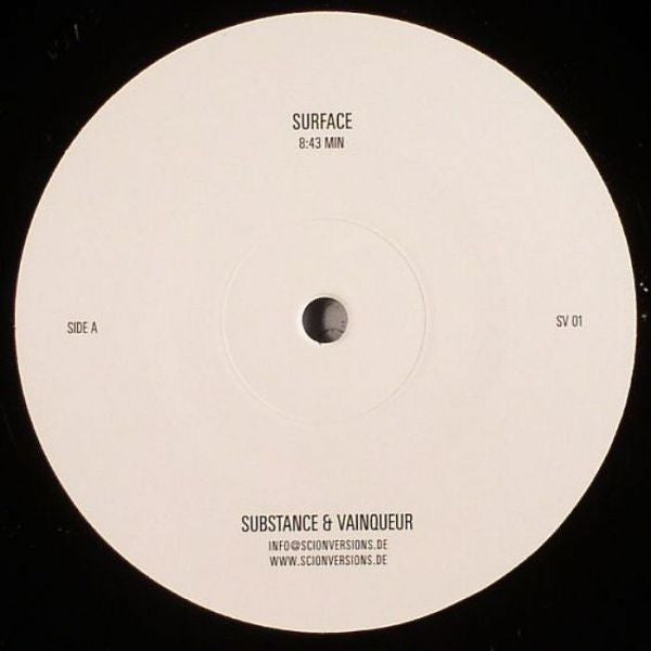 Substance & Vainqueur – Surface / Immersion (12", Scion Versions, 2006) Front Cover