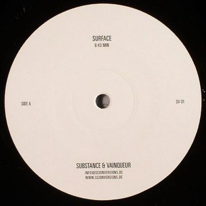 Substance & Vainqueur – Surface / Immersion (12", Scion Versions, 2006) Front Cover