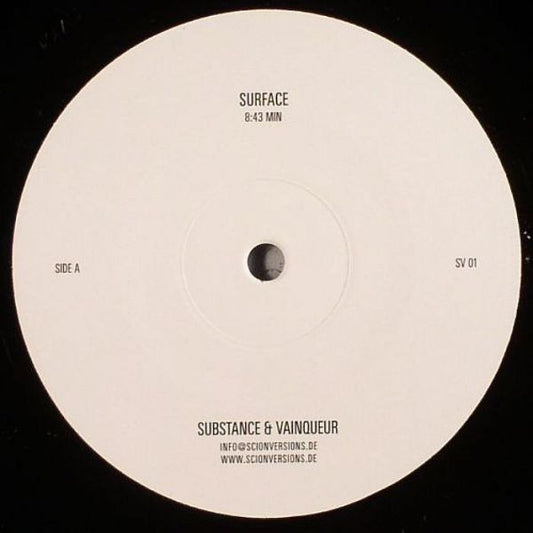 Substance & Vainqueur – Surface / Immersion (12", Scion Versions, 2006) Front Cover