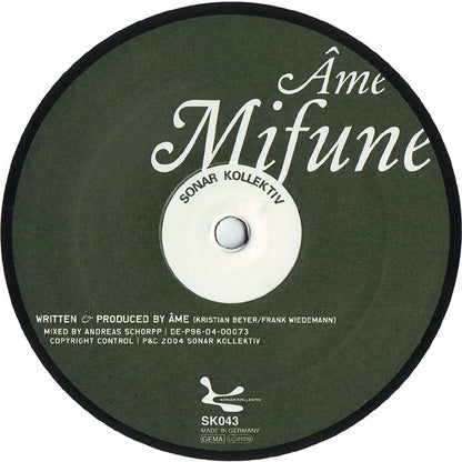 Âme – Mifune / Shiro (12", Sonar Kollektiv, 2004) Image 3