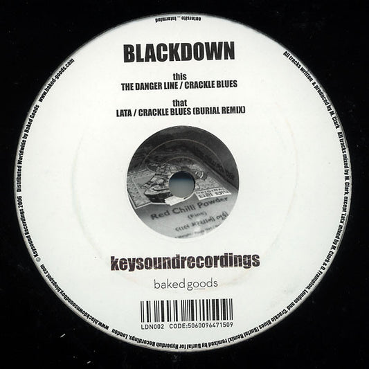 Blackdown – Lata (12", Keysound Recordings, 2006) Front Cover
