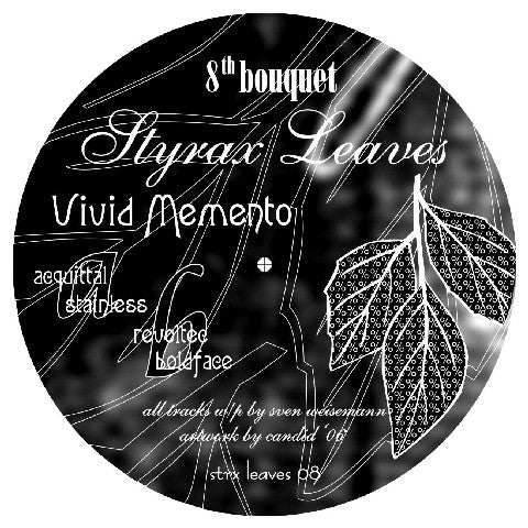 Sven Weisemann – Vivid Memento (12", Styrax Leaves, 2007) Image 4