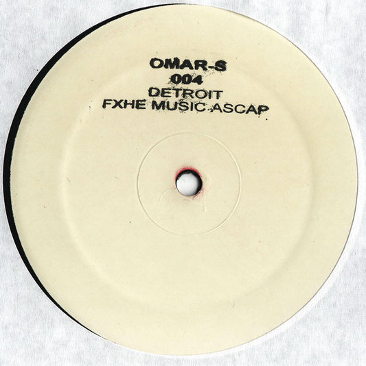 Omar-S – 004 (12", FXHE Records, 2004) Front Cover