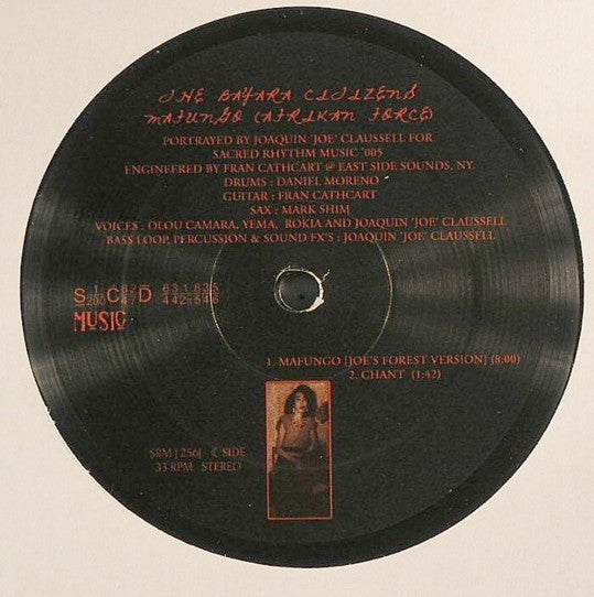 The Bayara Citizens / Mental Remedy – Mafungo (Afrikan Force) (12", Sacred Rhythm Music, 2005) Front Cover
