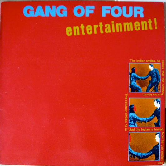 Gang Of Four – Entertainment! (LP, EMI, 2026) Front Cover