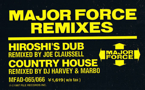 T.P.O. / Tycoon Tosh – Major Force Remixes (2x12", Major Force, 1997) Image 3