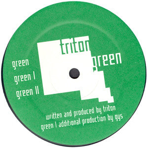 Triton – Green (12", Zero G Sounds, 2004) Front Cover