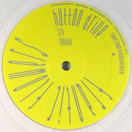 Hutton Drive – 324 (12", Clear Transparent, Frantic Flowers, 2005) Front Cover
