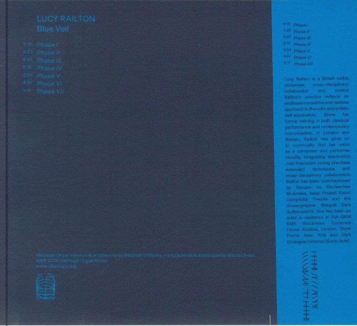 Lucy Railton - Blue Veil (CD)