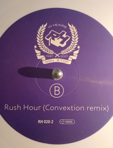 Population One – Rush Hour (Part Two) (12", White, Rush Hour, 2007) Image 4