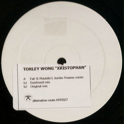 Torley Wong – Xristophan (12", Stickered, Alternative Route Recordings, 2005) Front Cover