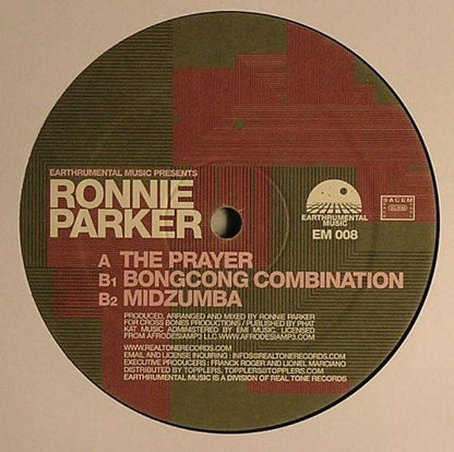 Ronnie Parker – The Prayer (12", Earthrumental Music, 2007) Front Cover