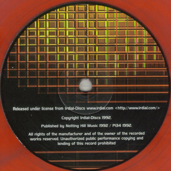 In Sync – Storm (12", Red, Transparent, Fortune8, 2006) Back Cover