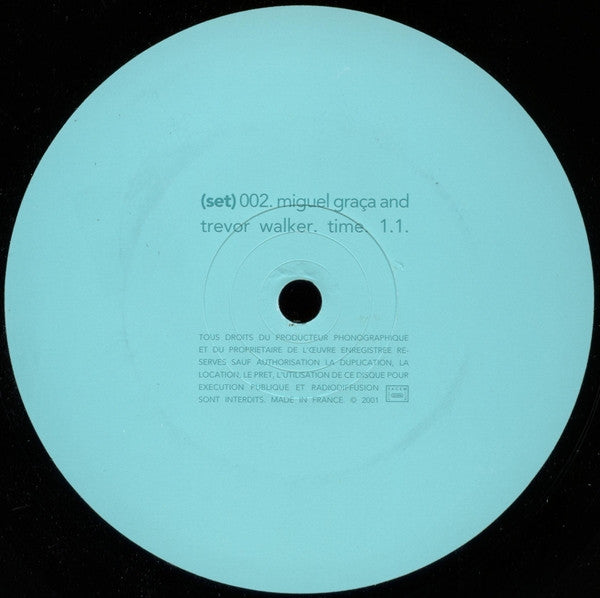 Miguel Graça And Trevor Walker – Time (12", Set, 2001) Image 3