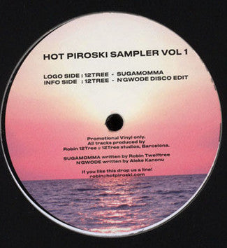 12Tree – Hot Piroski Sampler Vol 1 (12", Hot Piroski, 2018) Front Cover