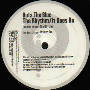 Outa The Blue – The Rhythm (12", Pagan, 2000) Image 4