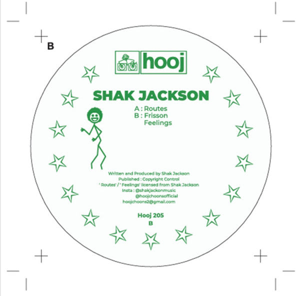 Shak Jackson – Routes (12", Hooj Choons, 2026) Image 3