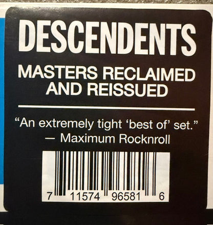 Descendents – Liveage! (LP, ORG Music, 2026) Image 4