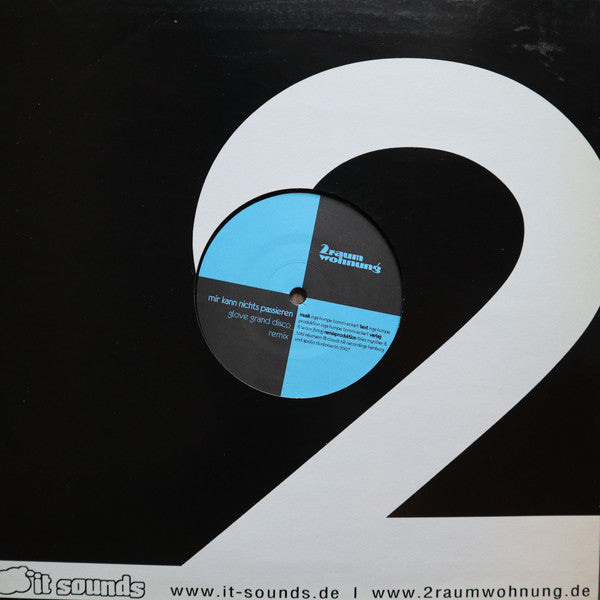 2raumwohnung – Mir Kann Nichts Passieren / Ich Bin Der Regen (12", It.sounds, 2007) Image 3