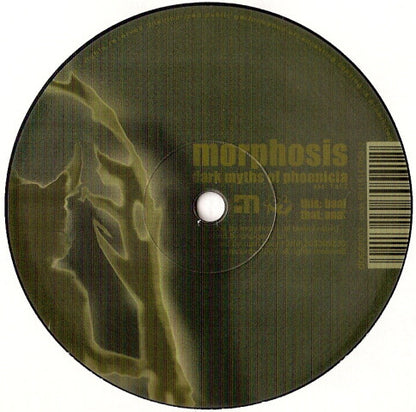 Morphosis – Dark Myths Of Phoenicia - Part 1 Of 2 (12", Morphine Records, 2007) Back Cover