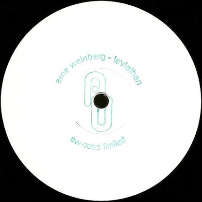 Arne Weinberg – Leviathan (12", AW-Recordings, 2007) Back Cover