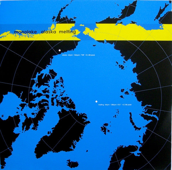 Monolake – Alaska Melting (12", Blue Translucent, Monolake / Imbalance Computer Music, 2006) Front Cover