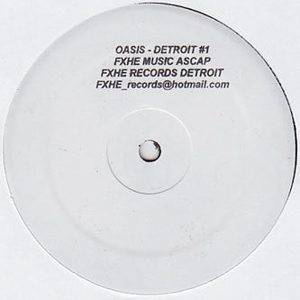 Oasis – #1 (12", FXHE Records, 2004) Image 4