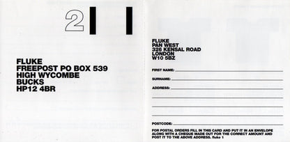 Fluke – Absurd (12", Virgin, 1997) Image 5