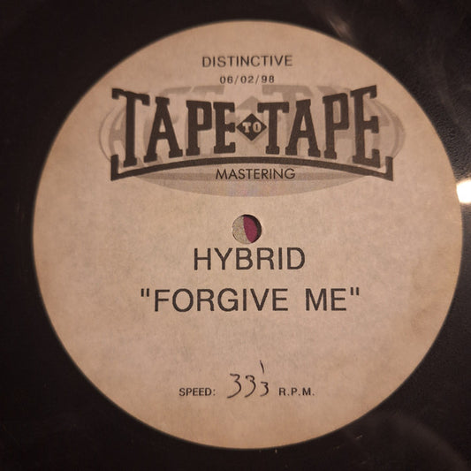 Hybrid – Forgive Me (12", Distinct'ive Records, 1998) Front Cover