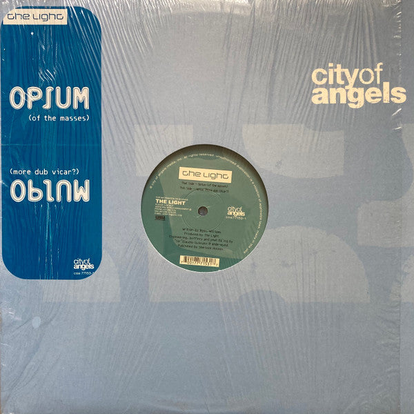 The Light – Opium (12", City Of Angels, 2000) Front Cover