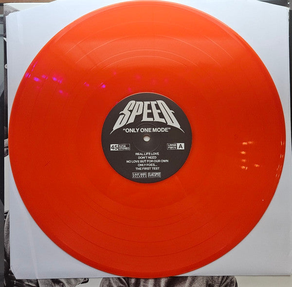 Speed – Only One Mode (12", Orange Crush, Flatspot Records, 2024) Image 3
