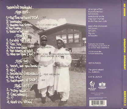 MF Doom – Operation: Doomsday (CD, Metal Face Records, 2023) Image 3