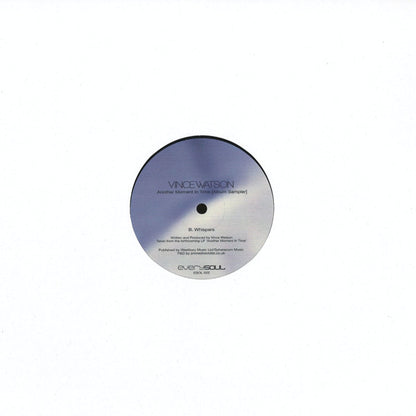Vince Watson – Another Moment In Time (Album Sampler) (12", Everysoul, 2023) Back Cover