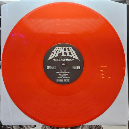 Speed – Only One Mode (12", Orange Crush, Flatspot Records, 2024) Image 4