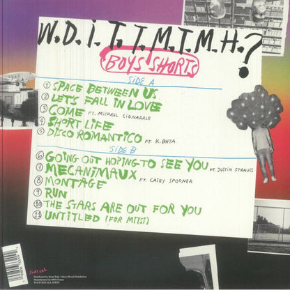 Boys' Shorts – What Does It Take To Make These Men Happy? (LP, All Sorts, 2026) Back Cover