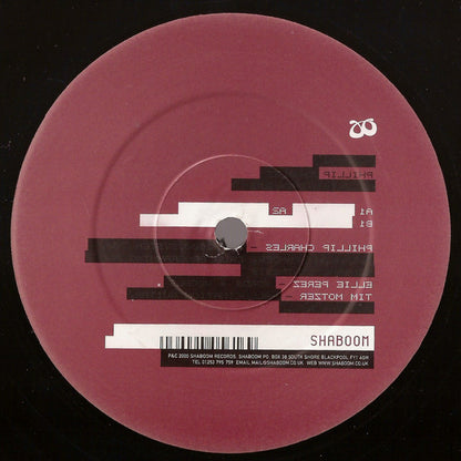 Phillip Charles – Elektrik Dreamers (12", Shaboom Records, 2000) Back Cover