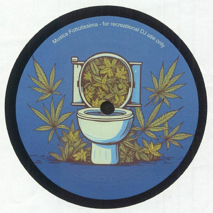 DJ Spun – Bathroom Breaks (12", Musica Fottutissima, 2025) Front Cover