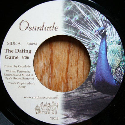 Osunlade – The Dating Game (7", Yoruba Records, 2007) Image 3