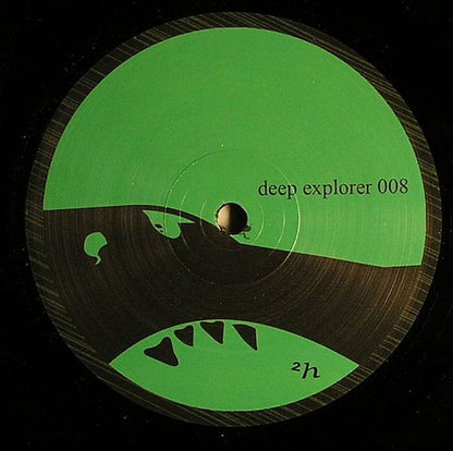 The Lady Blacktronika / Dubbyman / AntonZap – Ocean Species EP (Deep Explorer Sampler Vol.2) (12", Deep Explorer, 2007) Back Cover