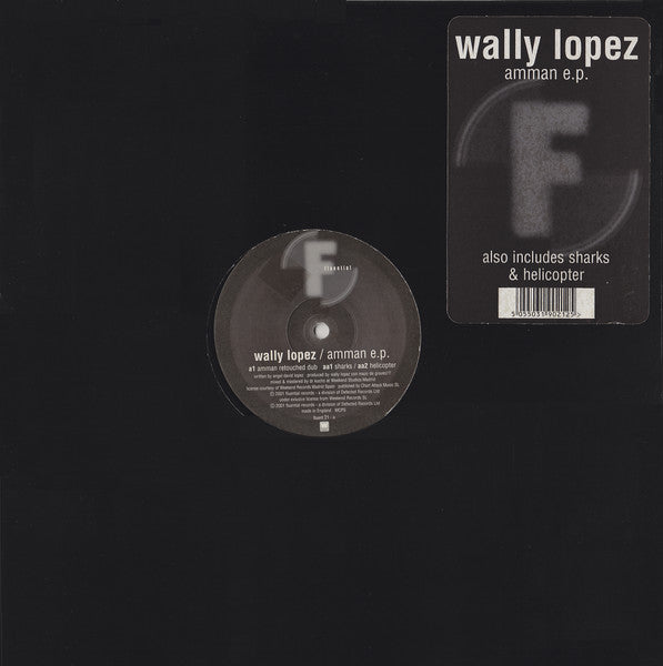 Wally Lopez – Amman E.P. (12", Fluential, 2001) Front Cover