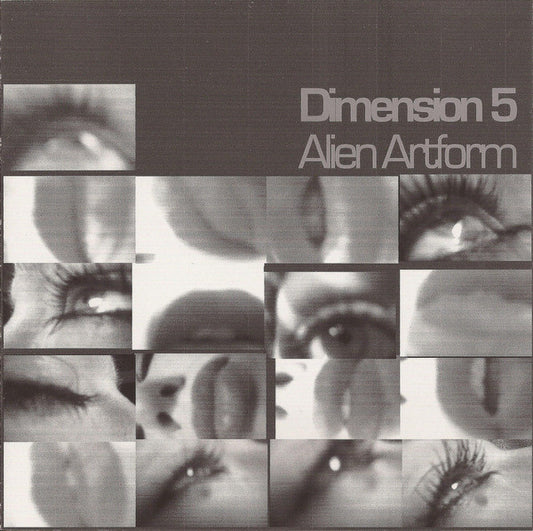 Dimension 5 – Alien Artform (2xLP, Delsin, 2002) Front Cover