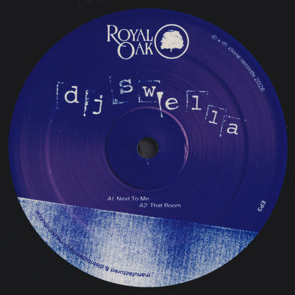 DJ Swella – EP3 (12", Royal Oak, 2026) Front Cover