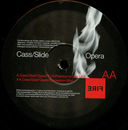 Cass/Slide – Opera (12", Fire, 2000) Image 3