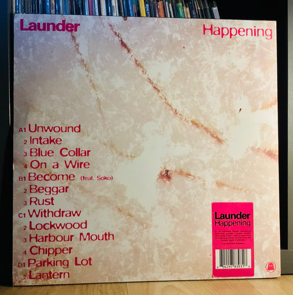 Launder – Happening (2xLP, Ghostly International, 2022) Image 10