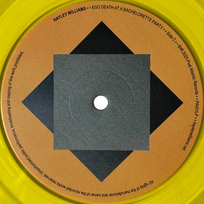 Hayley Williams – Ego Death At A Bachelorette Party (2xLP, Yellow Translucent, Post Atlantic, 2025) Image 6
