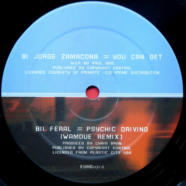 Various – Eukahoused (12", Part 2, Eukahouse, 2001) Back Cover